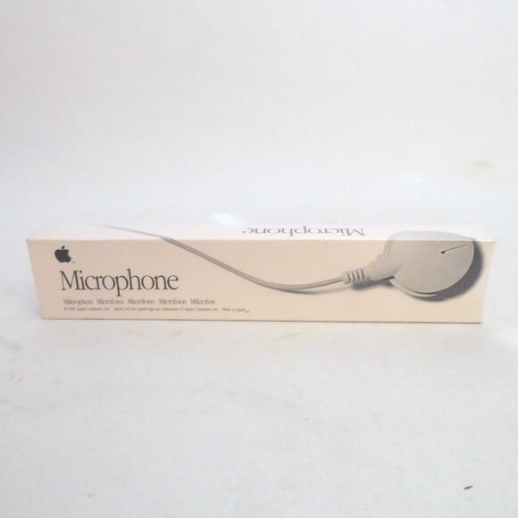 NEW VINTAGE 1991 APPLE COMPUTER MACINTOSH MICROPHONE 699-5098-A SEALED - Picture 2 of 5